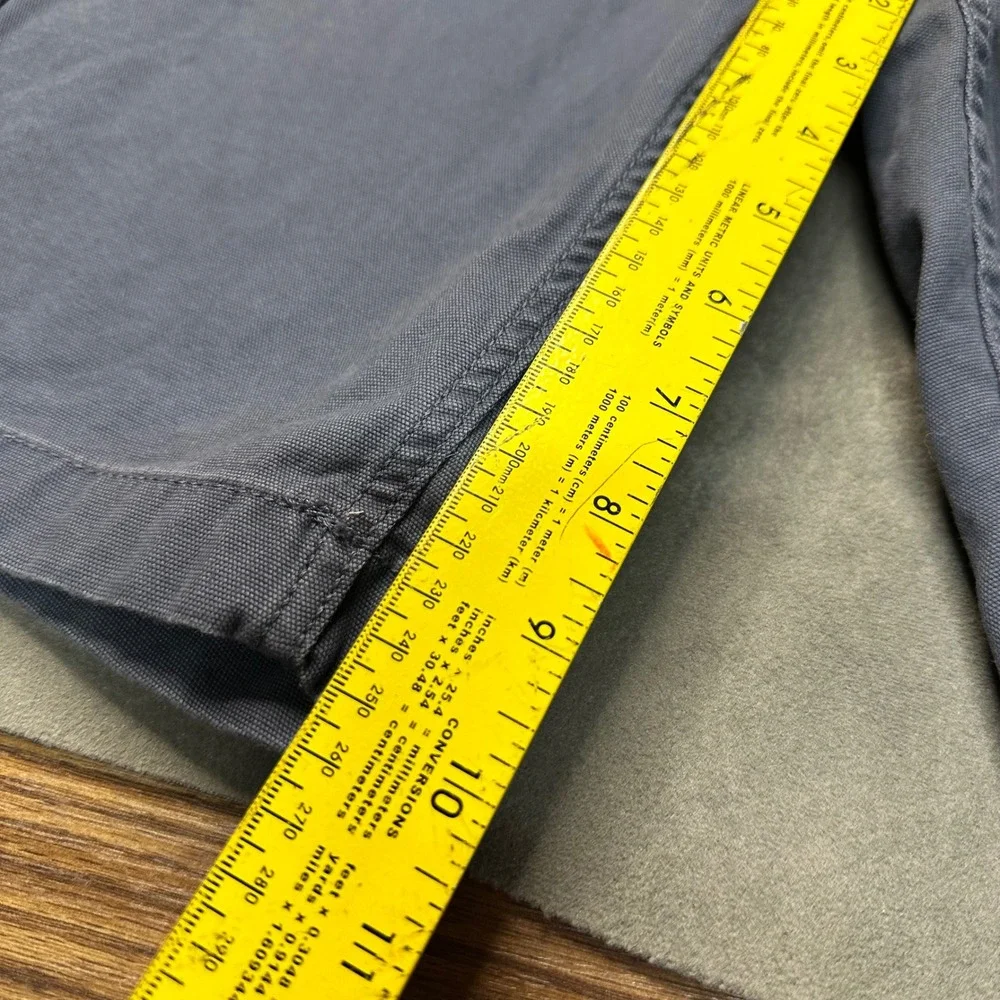 Carhartt Cargo Shorts Mens 44 Blue Relaxed Fit Cotton Canvas Workwear Excellent